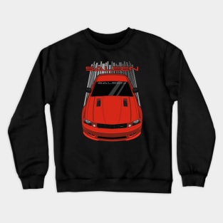 Ford Mustang Saleen 2005-2009 - Red Crewneck Sweatshirt